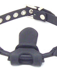 G50 Bridle Leather Bit Gag With Rubber Tongue