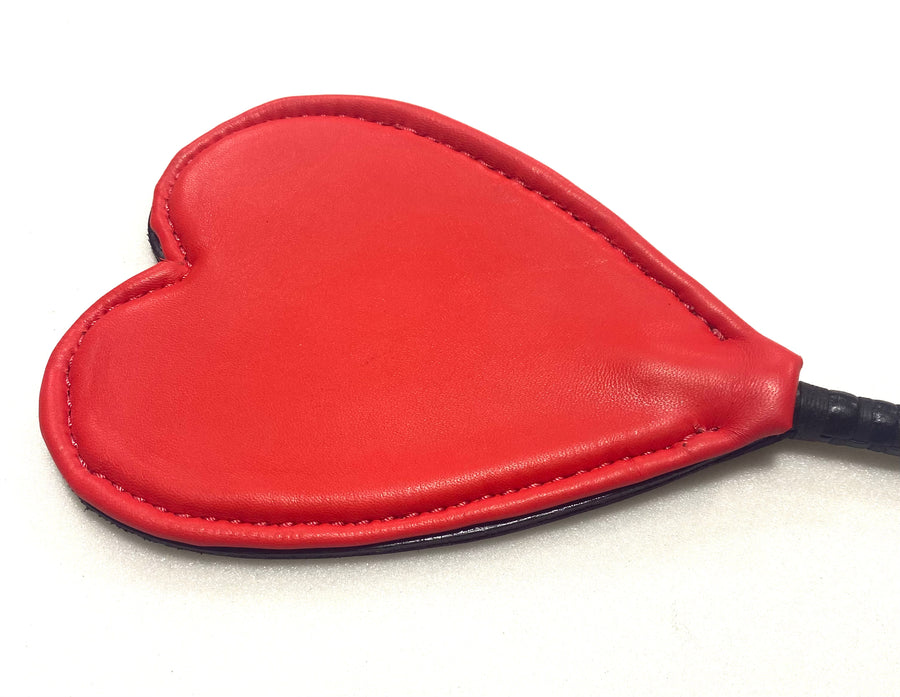 C105 Queen Red Padded Large Heart