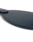 Black Large Oval 2 Layer Double Cheek Paddle