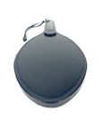 Black Large Oval 2 Layer Double Cheek Paddle