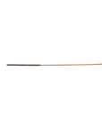 K253 Senior Smoked Dragon Cane without knots, Brown Lambskin Handle