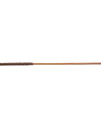 Sarah Gregory - K453 Smoked Prison Dragon Cane with no knots & Brown Handle