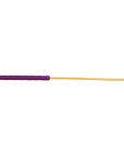 K703 Prison Dragon Cane with Purple Lambskin Handle