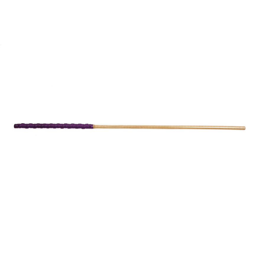 K703 Prison Dragon Cane with Purple Lambskin Handle
