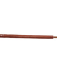 Governess Miss Zee - K253 Senior Smoked Dragon Cane without knots, Brown Lambskin Handle
