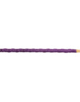 K703 Prison Dragon Cane with Purple Lambskin Handle