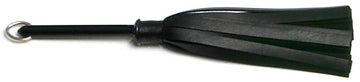 W820 Mini Short-Black Soft Cowhide Leather Tails