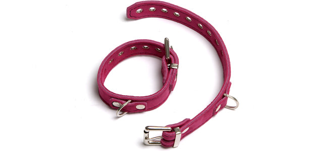 BAC63 Pink Elegance Ankle Cuffs