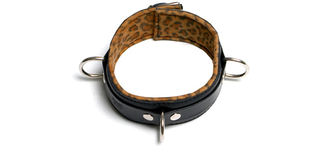 BC34 Leopard Padded Collar