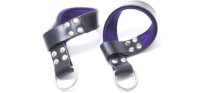 SC12 Purple Padded Large Suspension Cuffs