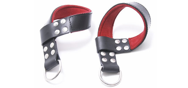 SC13 Red Padded Large Suspension Cuffs