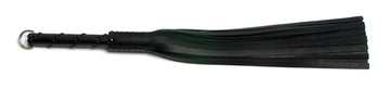 W231 Black Soft Cow Leather Tails (13mm wide) Short Black Stud Handle