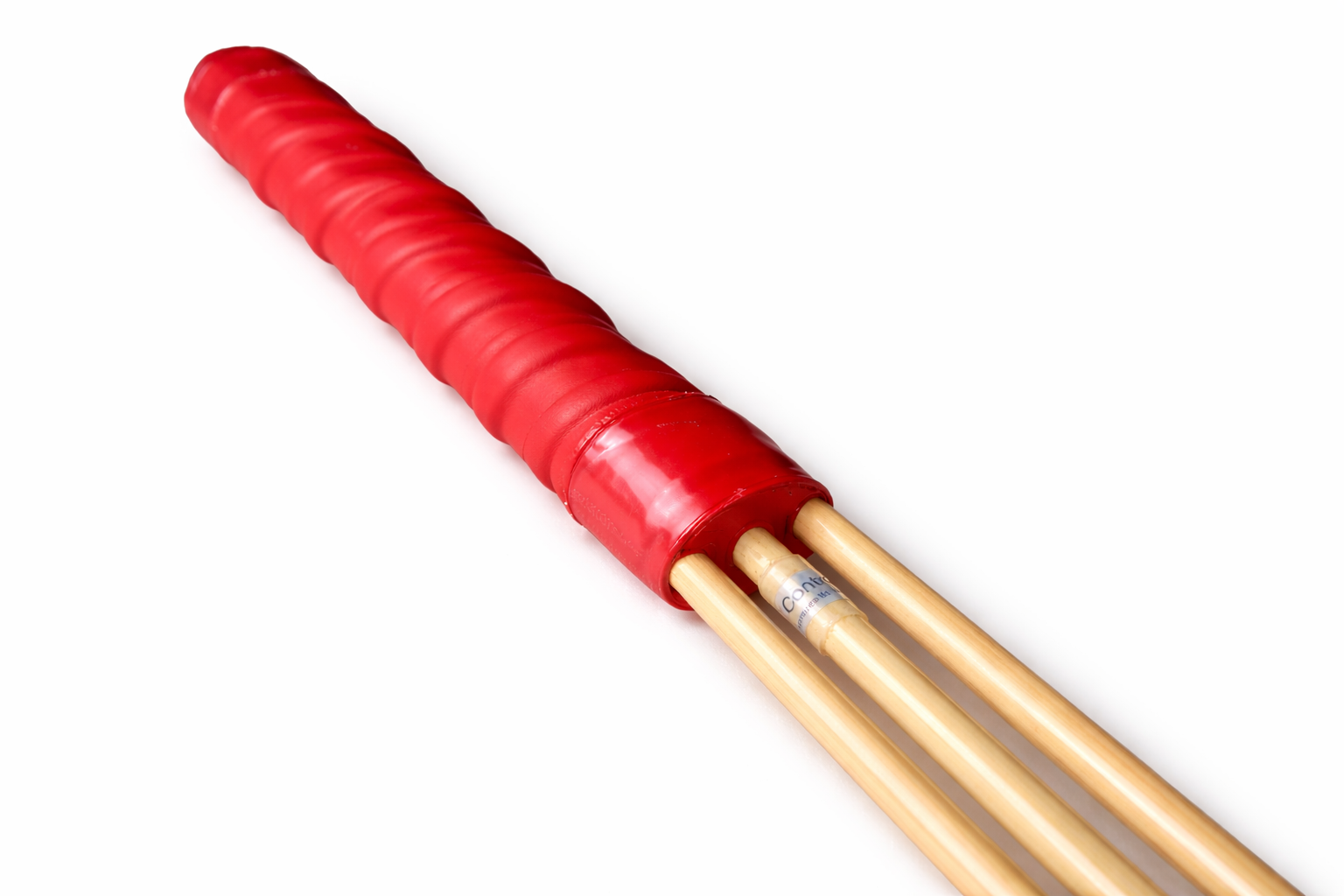 Triple Barrelled Senior Dragon Cane Red Lambskin Handle