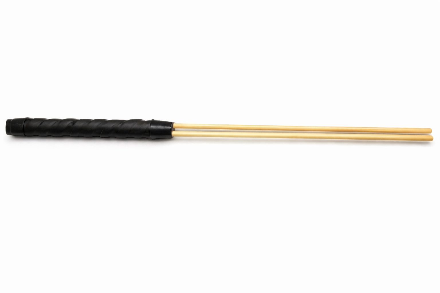 Double Barrel Senior Dragon Cane Black Lambskin Handle
