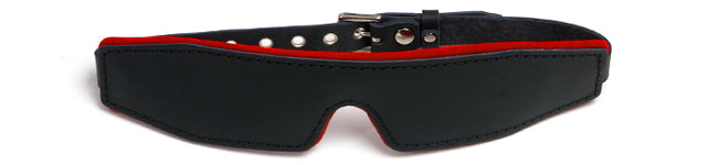 BF12 Red Padded Blindfold