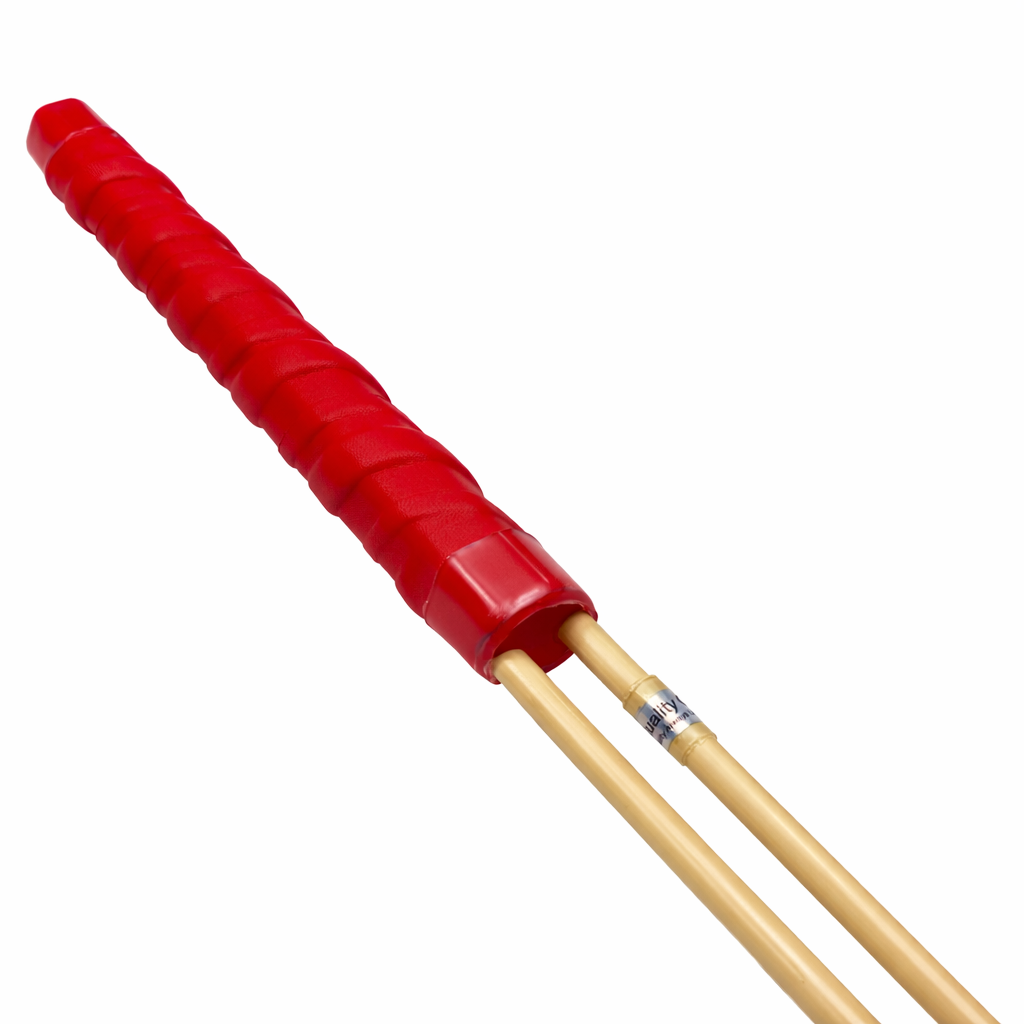 Double Barrel Senior Dragon Cane Red Lambskin Handle