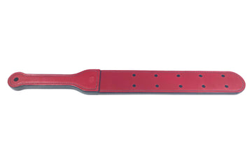 Lady Lola - S5 Red Canadian Prison Strap 2 Layers With Holes