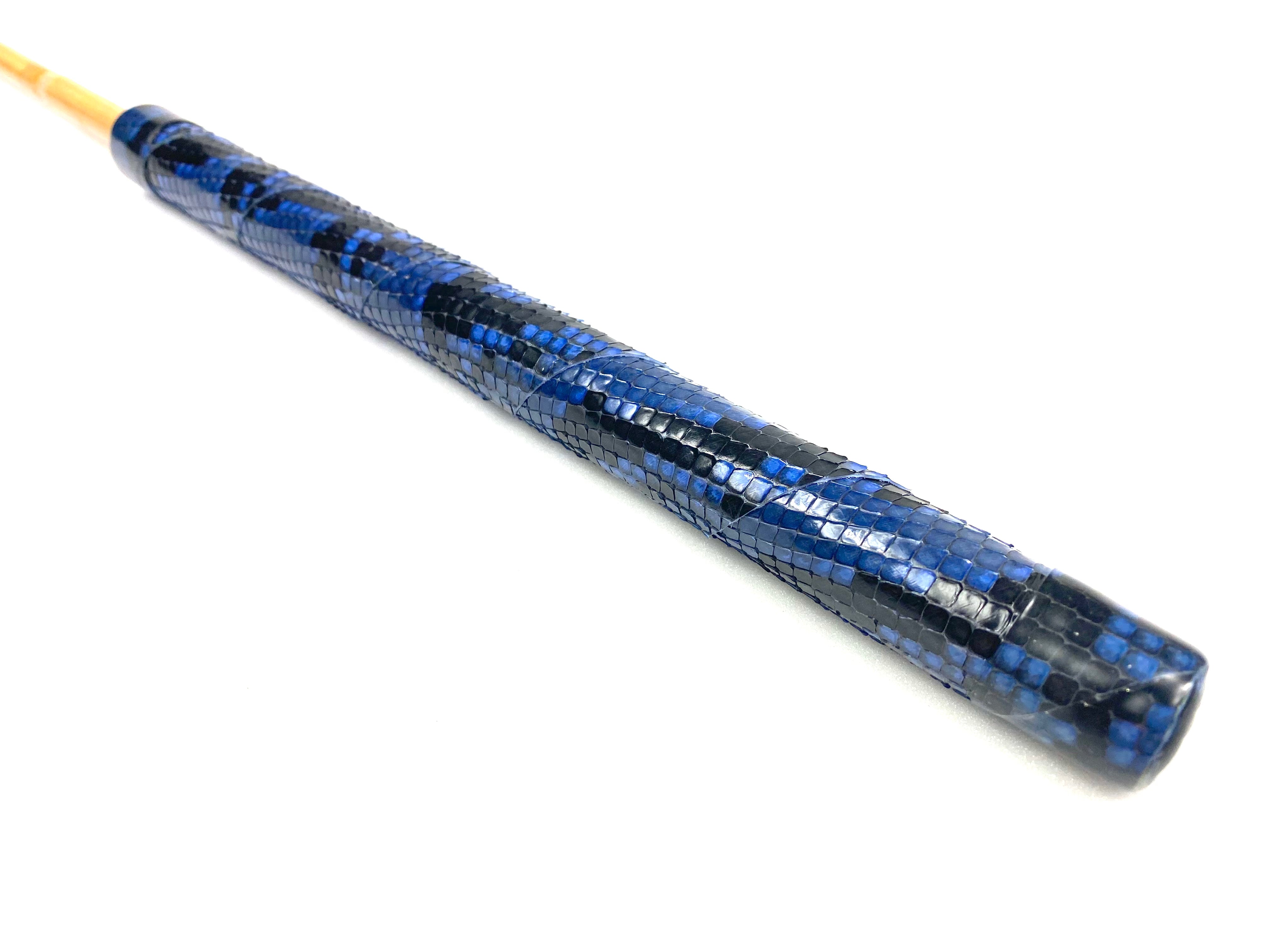 Blue Python Prison Dragon Cane with ProMAX handle