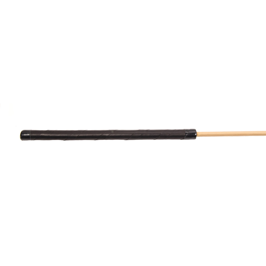 K183 Singapore Prison Cane (13-15mm) with Black Handle