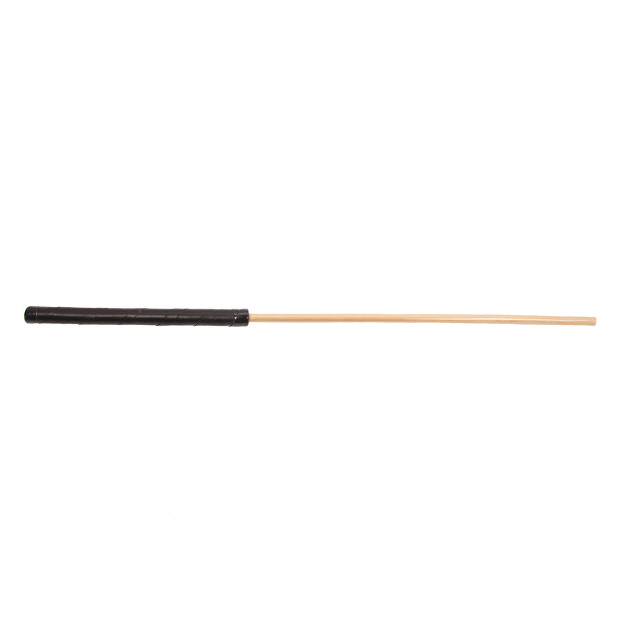 K183 Singapore Prison Cane (13-15mm) with Black Handle