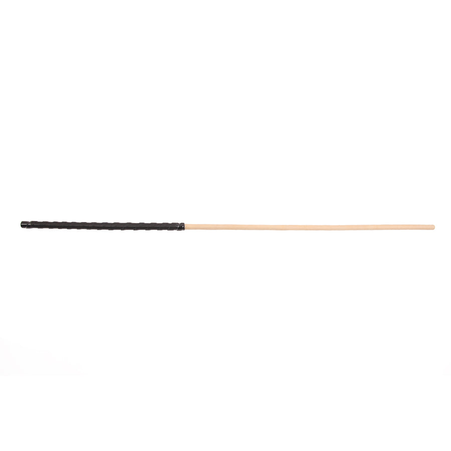 K183 Singapore Prison Cane (13-15mm) with Black Handle