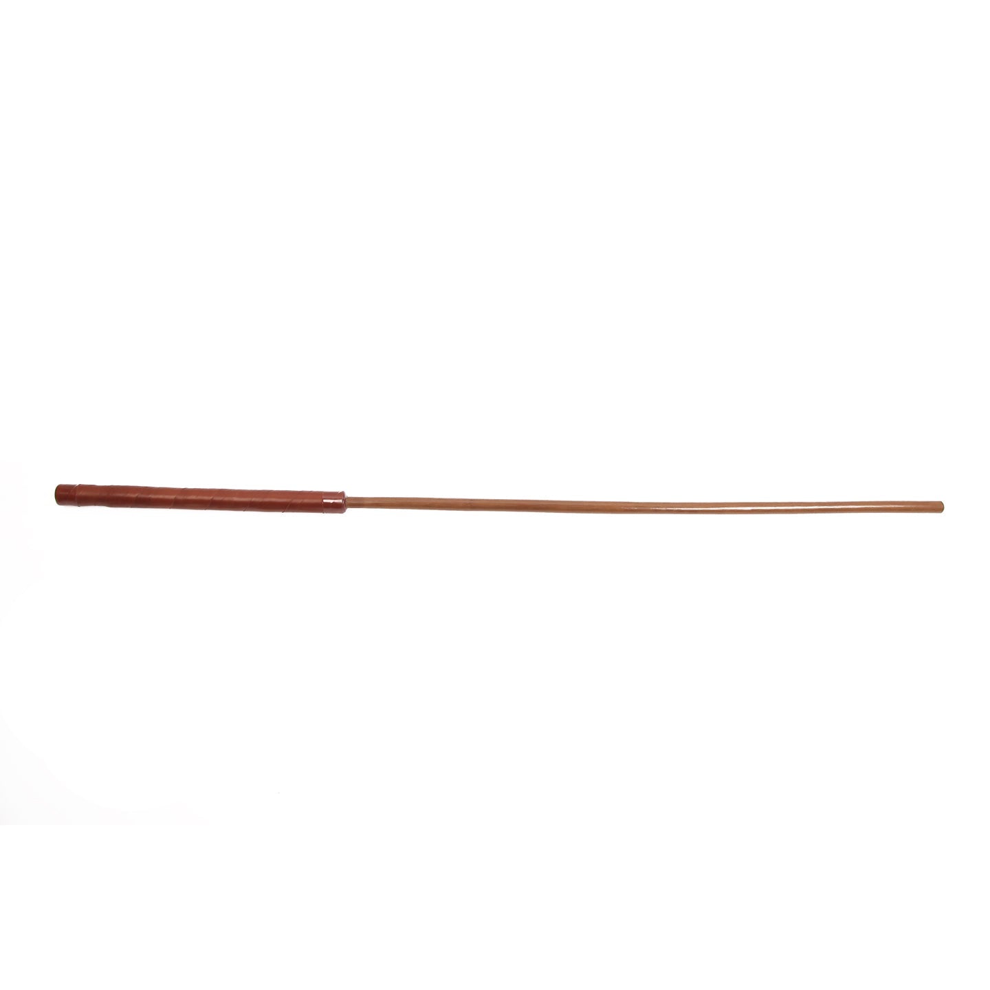 Governess Miss Zee - K183B Smoked Singapore Prison Cane (13-15mm) with Brown Handle