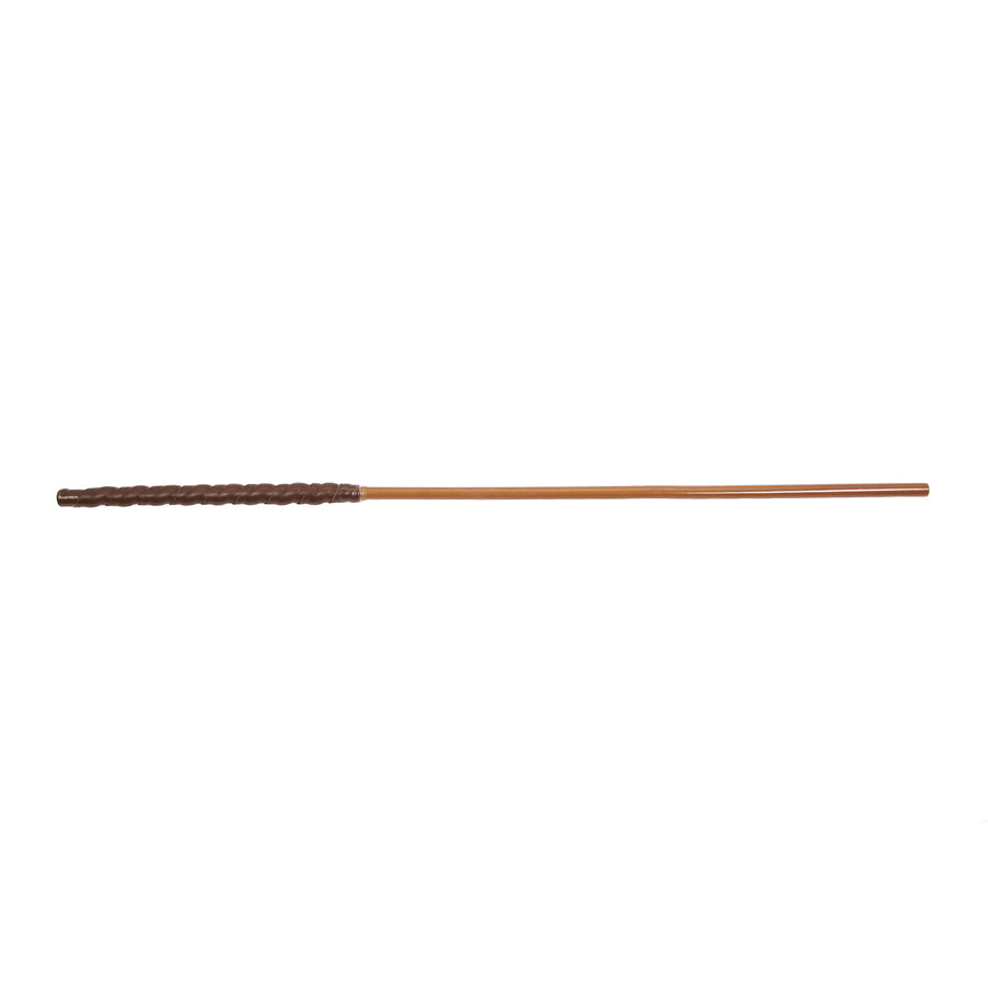 K183B Smoked Singapore Prison Cane (13-15mm) with Brown Handle