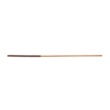 Governess Miss Zee - K183B Smoked Singapore Prison Cane (13-15mm) with Brown Handle