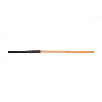 K188 Ultimate Singapore Prison Cane - Skin on (22-24mm) with Black Handle