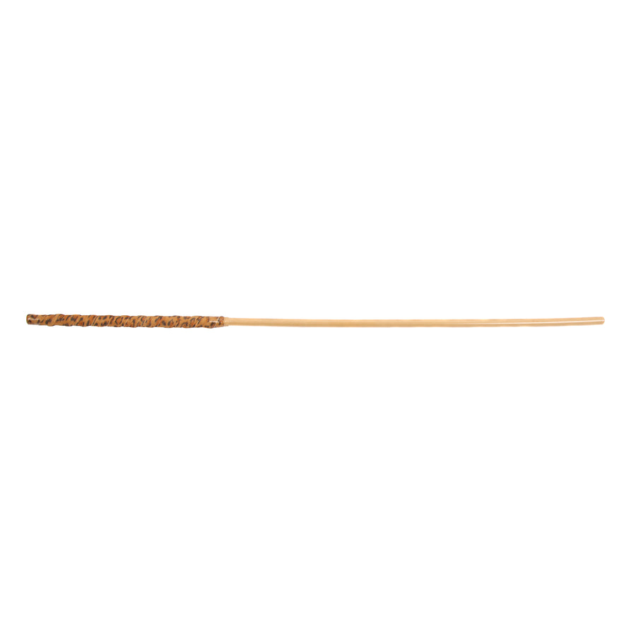 K703 Prison Dragon Cane with Leopard Print Lambskin Handle