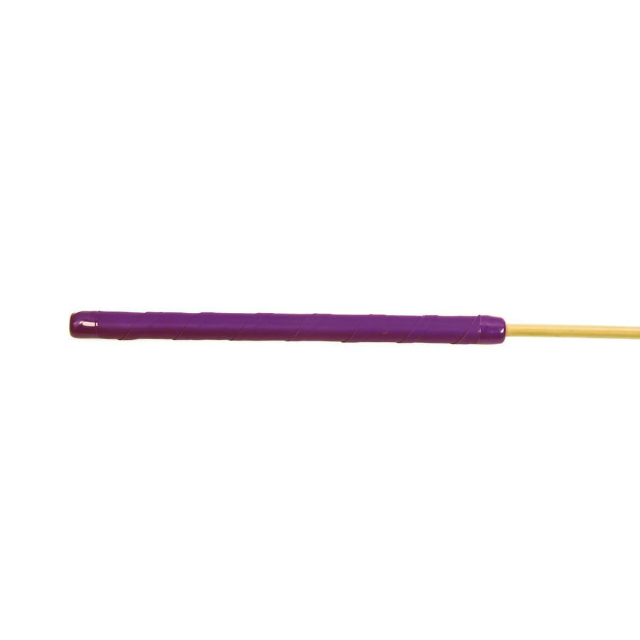 K703 Prison Dragon Cane with Purple Lambskin Handle