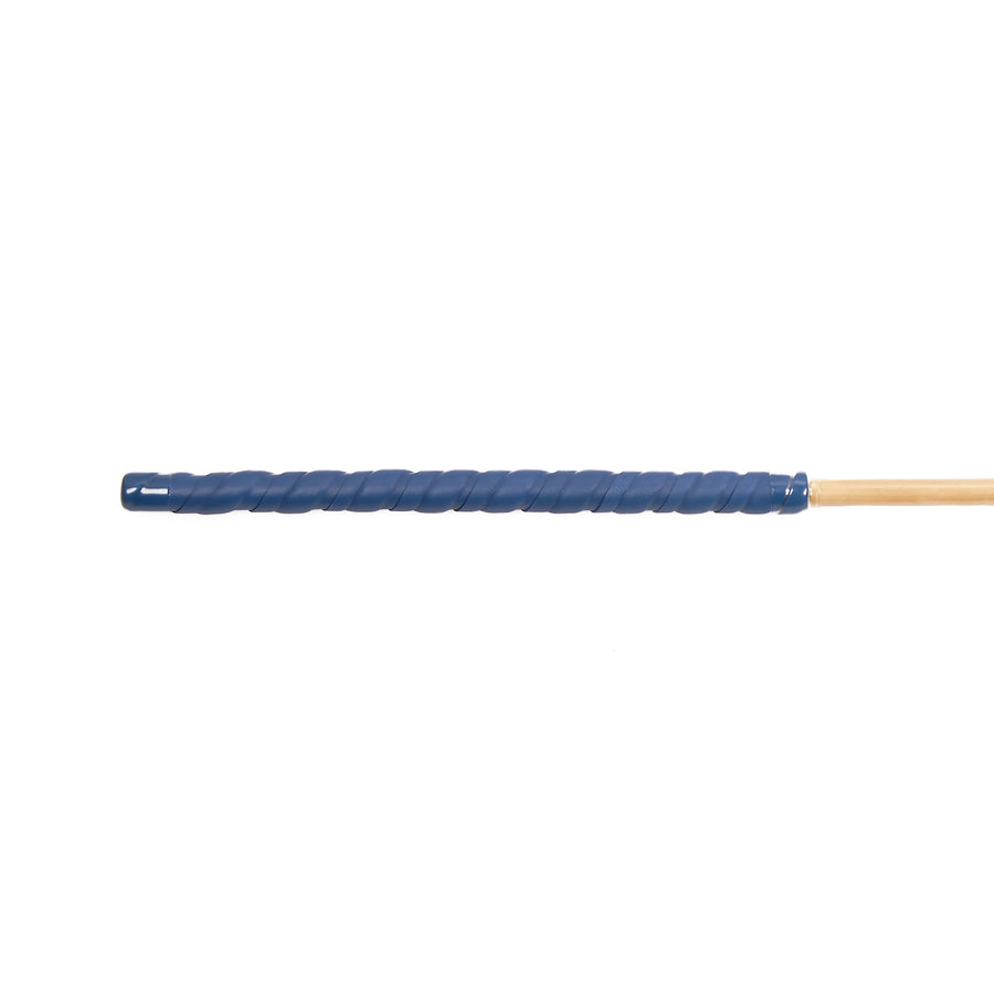 K703 Prison Dragon Cane with Blue Lambskin Handle