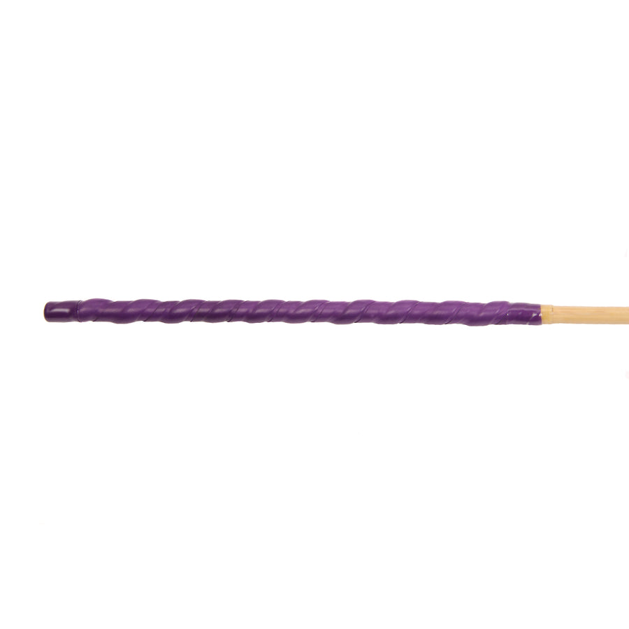 K703 Prison Dragon Cane with Purple Lambskin Handle