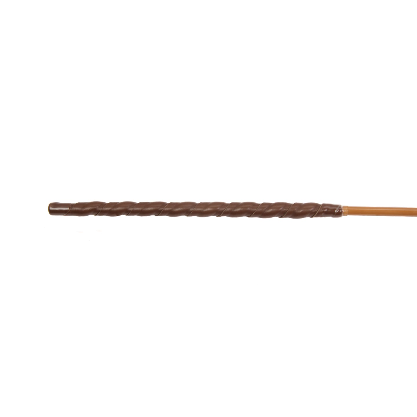 Governess Miss Zee - K453 Smoked Prison Dragon Cane with no knots & Brown Handle