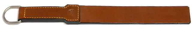 Sarah Gregory - S22 Tan Leather Governor Strap 1 Layer Solid