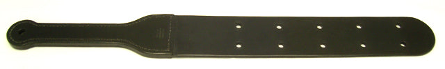 Sarah Gregory - S6 Black Canadian Prison Strap 1 Layer With Holes