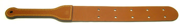 Governess Miss Zee - S8 Tan Canadian Prison Strap 1 Layer With Holes