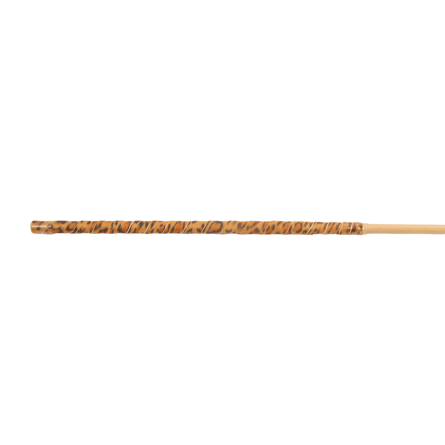 K40 Senior Dragon Cane Leopard Print Lambskin Handle