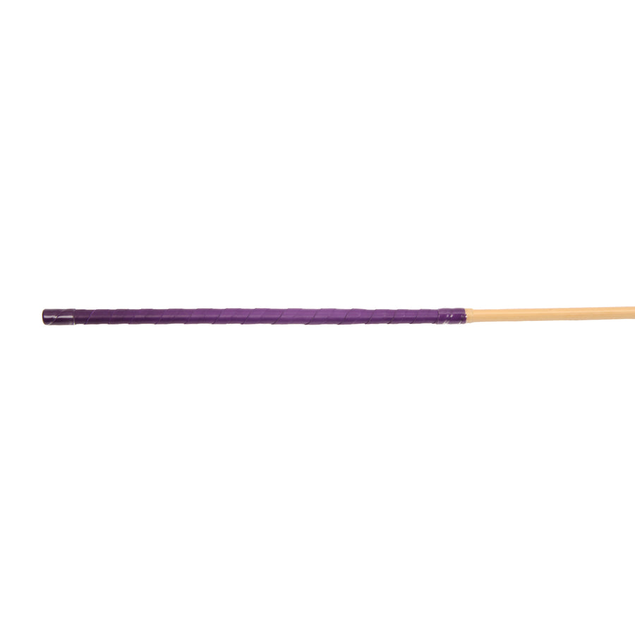 K703 Prison Dragon Cane with Purple Lambskin Handle