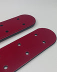 S6 Red Canadian Prison Strap 1 Layer With Holes