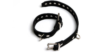 BAC60 Black Elegance Ankle Cuffs