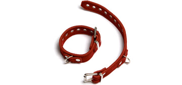 BAC62 Red Elegance Ankle Cuffs