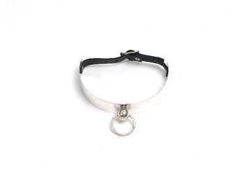 BC100 Silver O Ring Collar