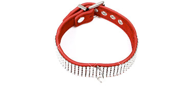 BC52 Crystal Red Elegance Collar 1 Ring