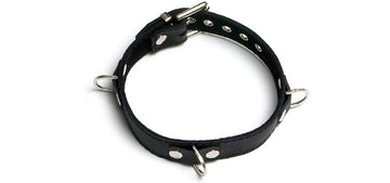 BC90 Black Classic Collar 3 Rings