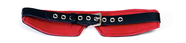 BF12 Red Padded Blindfold