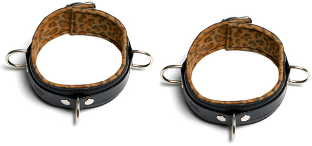 BTB34 Leopard Padded Thigh Belts