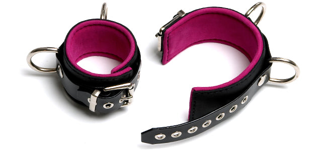 BWC33 Pink Padded Wrist Cuffs