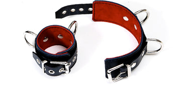 BWC42 Red Lined Wrist Cuffs