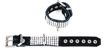 BWC50 Crystal Black Elegance Wrist Cuffs